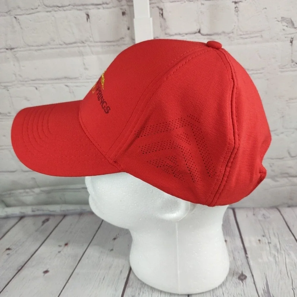 West Baden Springs Hotel Hat Cap Strapback Red Adjustable Embroidered Logo